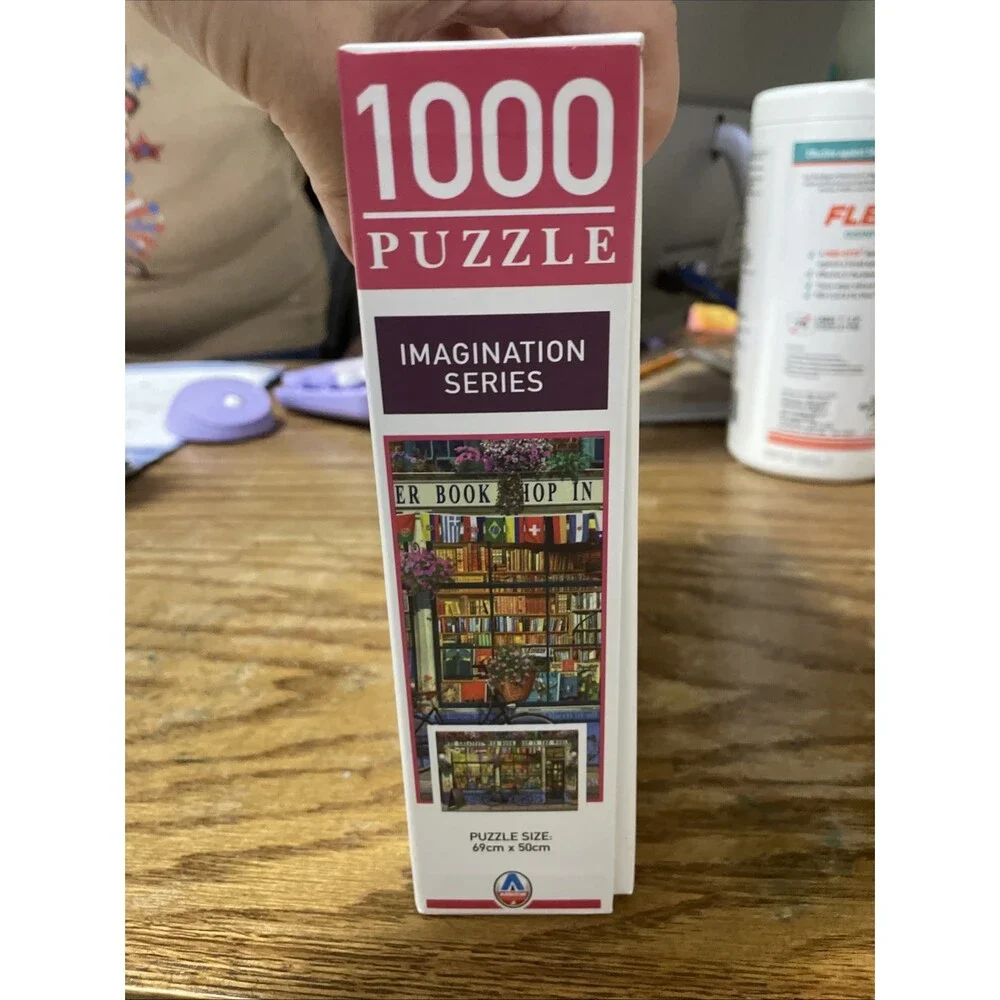 Imagination Series: Toy Shop Front 1000 Piece Jigsaw Puzzle Used